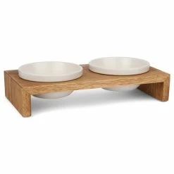 Replus Gohan Doppelnapf In Teak