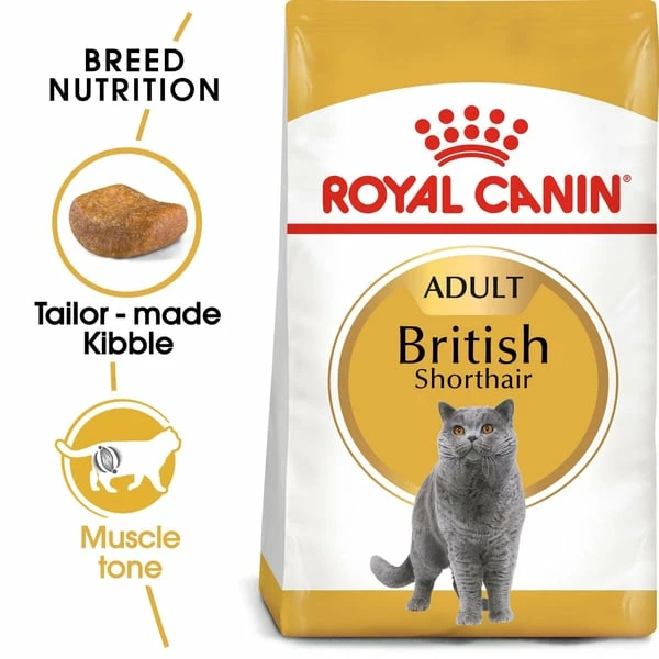 ROYAL CANIN ADULT British Shorthair 10kg + Nassfutter In Soße 48x85g – Bild 2