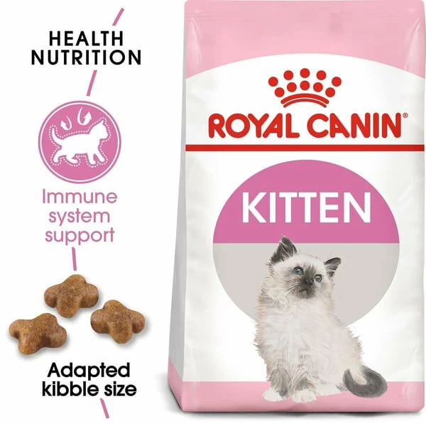 ROYAL CANIN KITTEN Trockenfutter 2kg + Nassfutter In Soße 12x85g – Bild 2