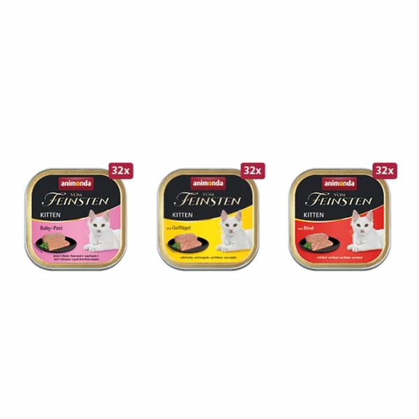 Animonda Vom Feinsten Kitten Megapack 3x32x100g â Bild 2