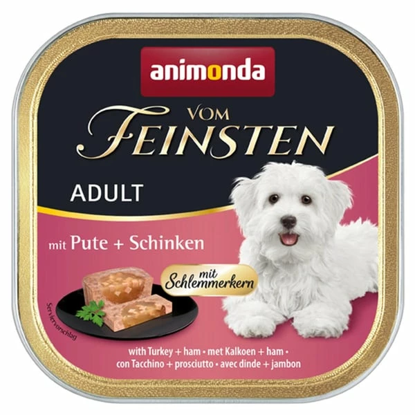 Animonda Vom Feinsten Adult Schlemmerkern Pute + Schinken