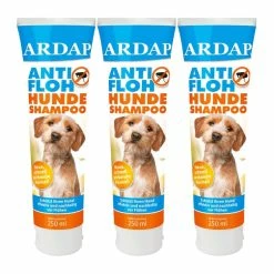 ARDAP Anti-Floh Shampoo Für Hunde 3x250ml