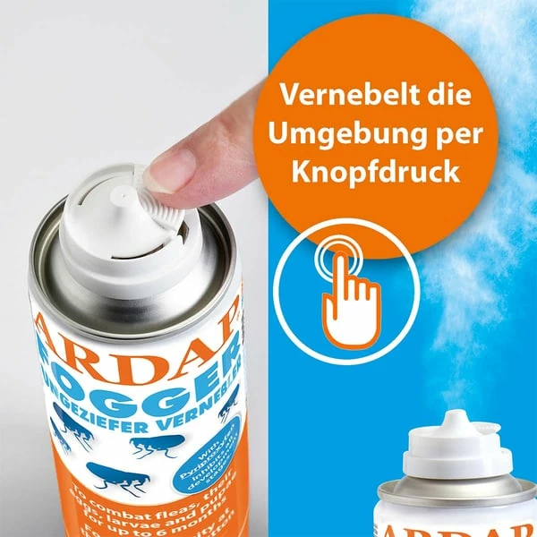 ARDAP Fogger - Ungeziefervernebler 6x100ml – Bild 2