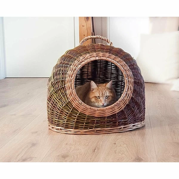 Aumüller Katzenhöhle Naturbunte Weide 50 Cm – Bild 2