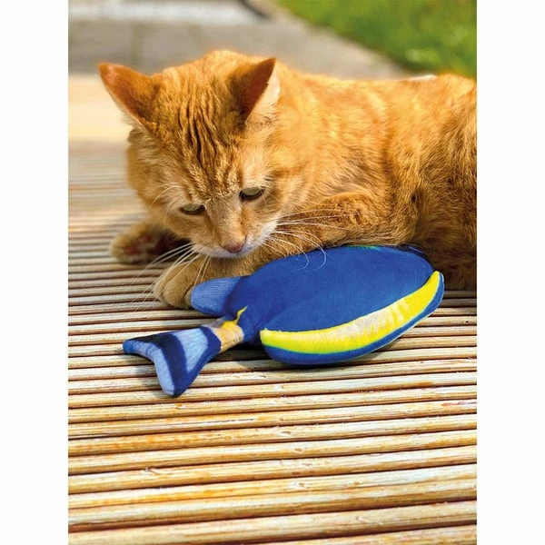 Aumüller Katzenspielkissen Zappel-Doktorfisch – Bild 3
