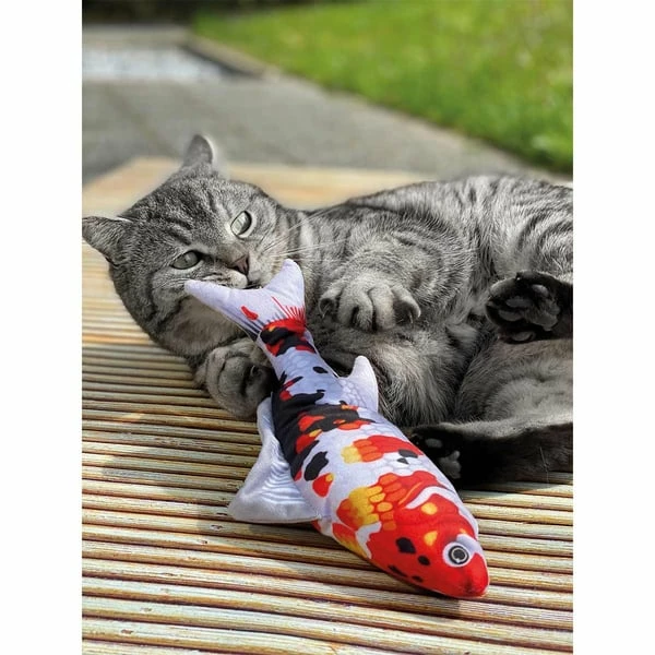 Aumüller Katzenspielkissen Zappel-Koi – Bild 3