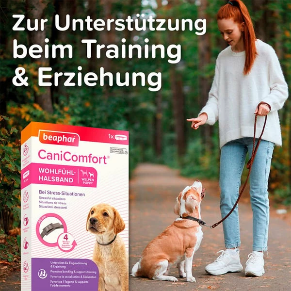 Beaphar CaniComfort® Wohlfühl Halsband Für Welpen – Bild 2