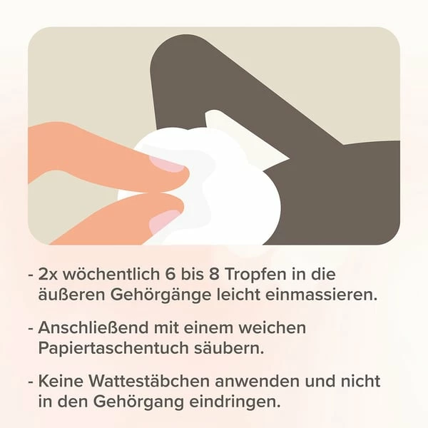 Beaphar Sensitiv Ohrenreiniger 50ml + Fingerling GRATIS – Bild 4