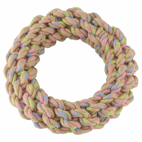 Beco Pets Hundespielzeug Hanf Ring Ø 17 Cm