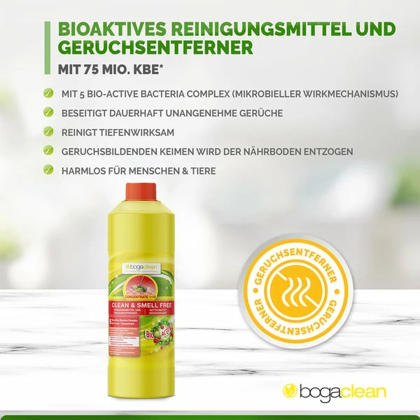 Bogaclean Clean & Smell Free Concentrate 1000 Ml â Bild 4
