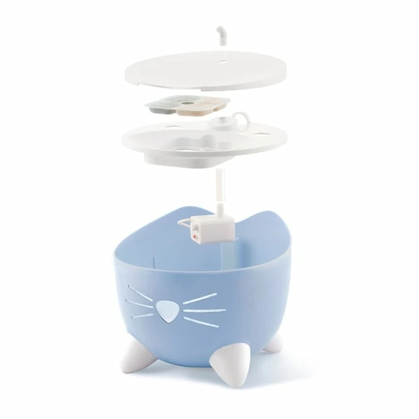 Catit Pixi Trinkbrunnen Blau – Bild 2