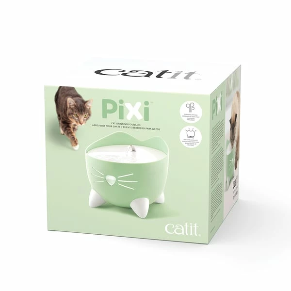Catit Pixi Trinkbrunnen Mintgrün – Bild 3