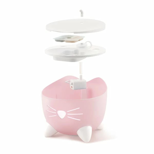 Catit Pixi Trinkbrunnen Pink – Bild 2