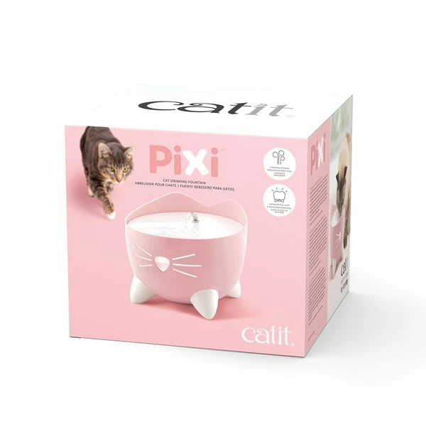 Catit Pixi Trinkbrunnen Pink – Bild 7