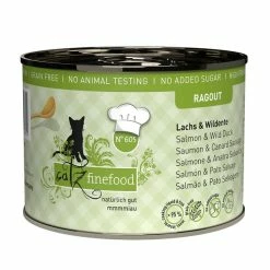 Catz Finefood Ragout No.605 Lachs & Wildente