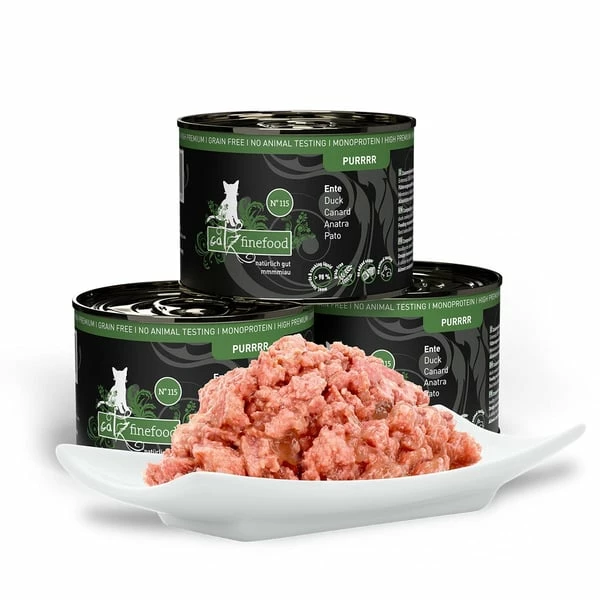 Catz Finefood Purrrr N° 115 Ente – Bild 2
