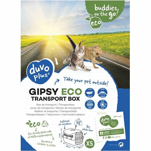 DUVO+ Gipsy Eco Transportbox Grün – Bild 3