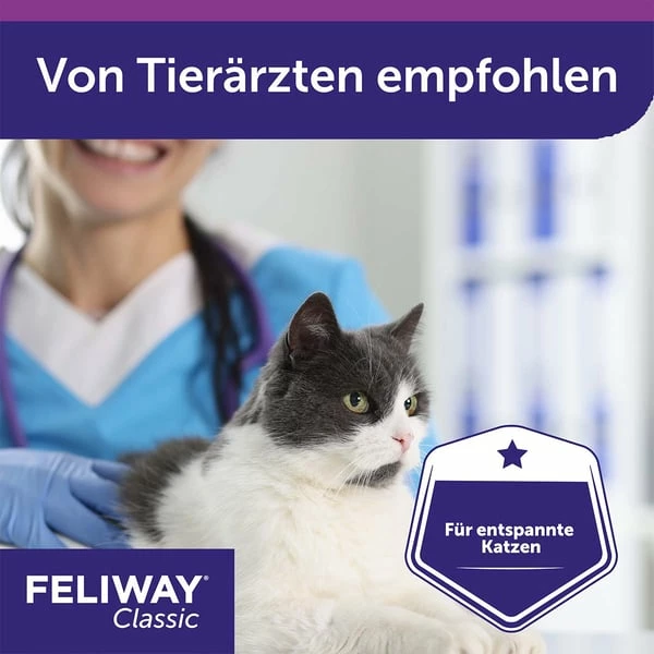 Feliway Classic Verdampfer 1 Monats-Nachfüllflakon 48ml – Bild 7
