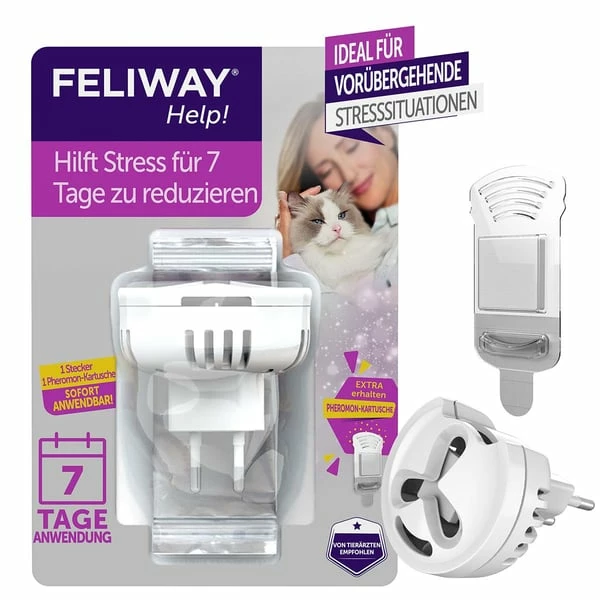 FELIWAY Help! Start-Set, Verdampfer + 1 Kartusche Für 7 Tage