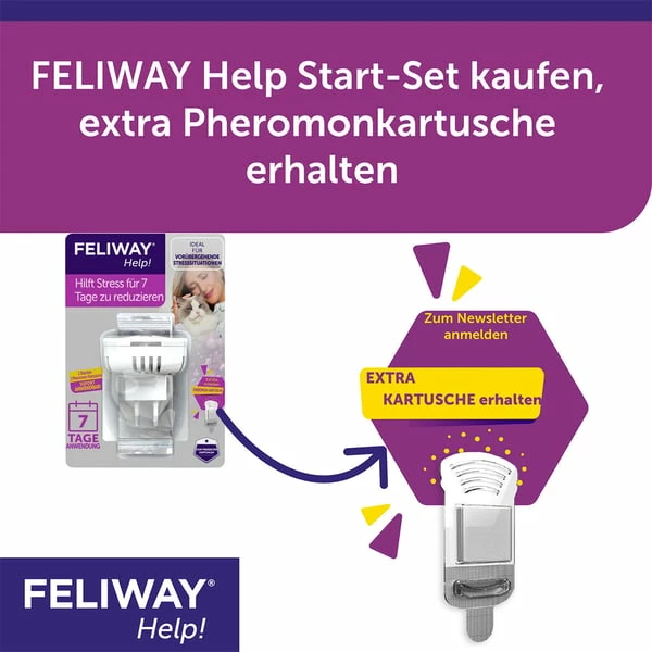 FELIWAY Help! Start-Set, Verdampfer + 1 Kartusche Für 7 Tage – Bild 6