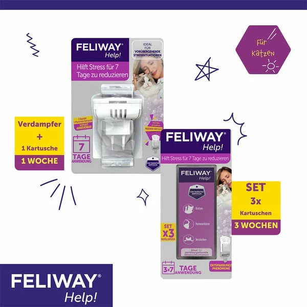 FELIWAY Help! Start-Set, Verdampfer + 1 Kartusche Für 7 Tage – Bild 7