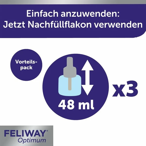 FELIWAY Optimum 3x30 Tage Vorteilspack – Bild 4