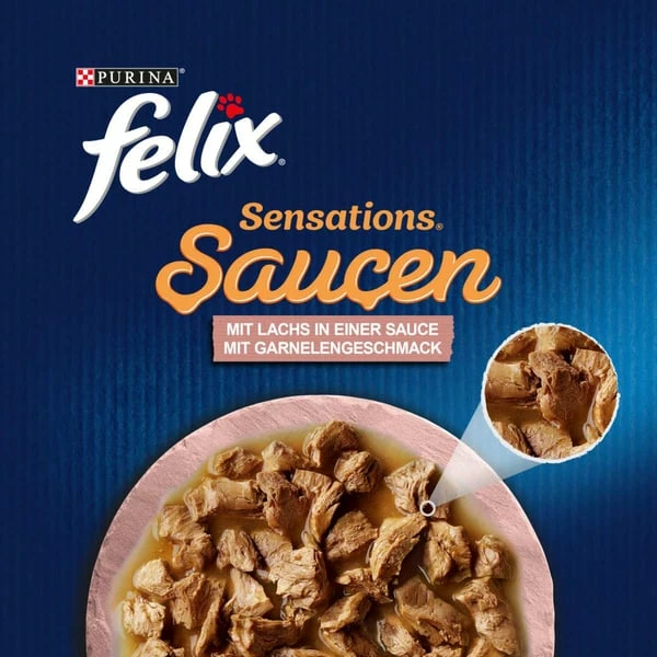 FELIX Sensations Saucen Mit Lachs & Garnelengeschmack – Bild 2