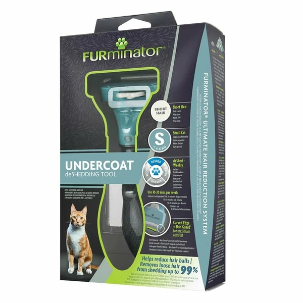 FURminator Katze Kurzhaar Bürste Für Unterwolle – Bild 4