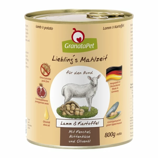 GranataPet Liebling's Mahlzeit Lamm Und Kartoffel
