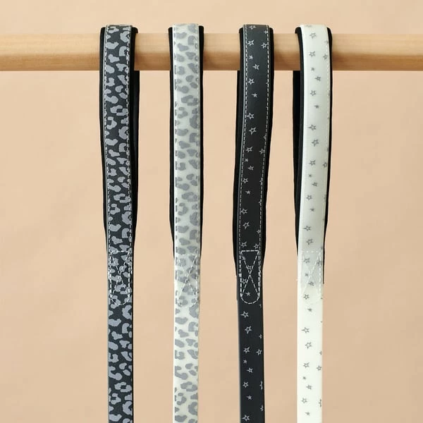 Hunter Führleine Convenience Reflect Grau Sterne – Bild 4