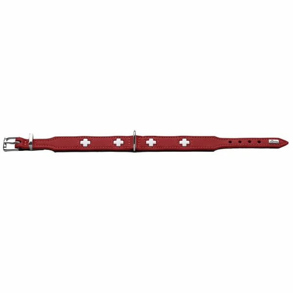 Hunter Swiss Halsband Rot/schwarz â Bild 2