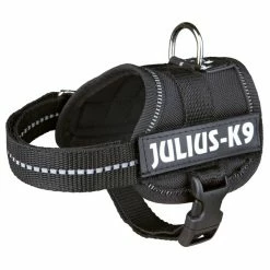 Julius K9 Julius-K9 Powergeschirr Schwarz, Größe: Baby 1, Brustumfang 29-36 Cm