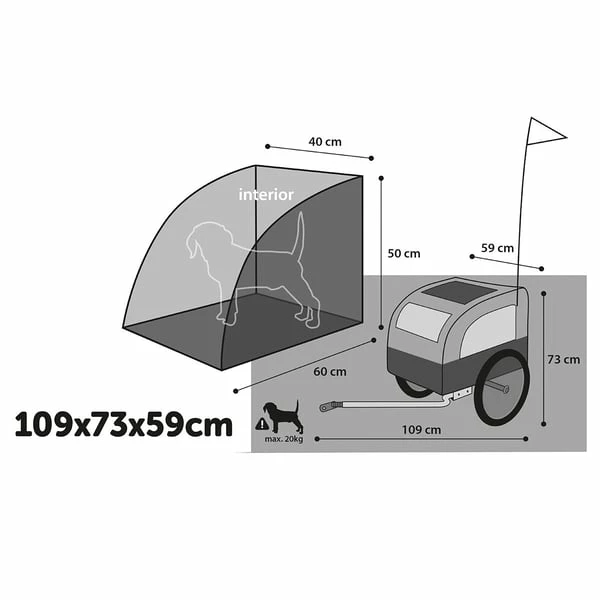 Karlie Doggy Liner Amsterdam Teflon â Bild 3