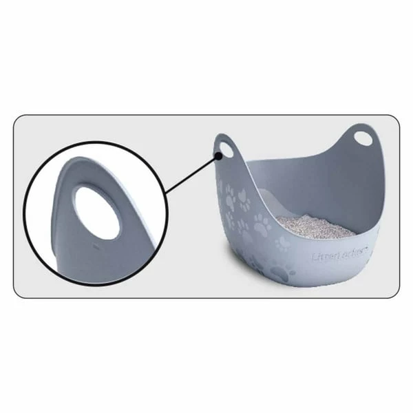 Litter Locker LitterLocker® Katzentoilette LitterBox Weiß – Bild 3