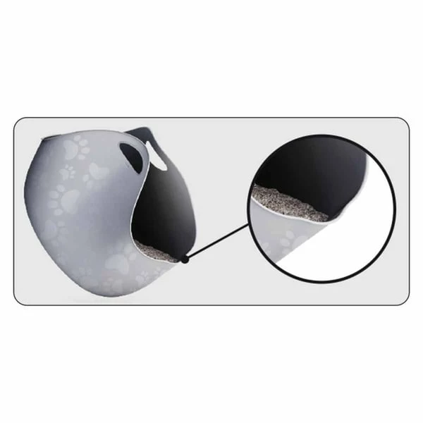 Litter Locker LitterLocker® Katzentoilette LitterBox Weiß – Bild 5