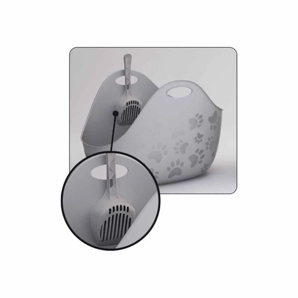 Litter Locker LitterLocker® Katzentoilette LitterBox Weiß – Bild 7