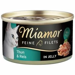 Miamor Katzenfutter Feine Filets In Jelly Thunfisch Und Reis