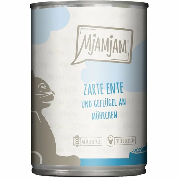MjAMjAM Zarte Ente Und Geflügel An Leckeren Möhrchen