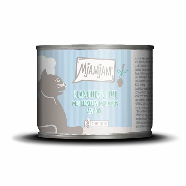 MjAMjAM Blanchierte Pute Mit Möhrchen An Soße