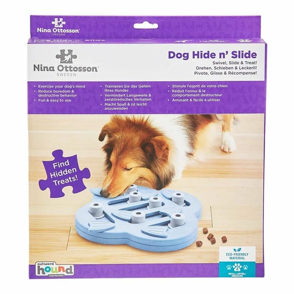 Nina Ottosson Dog Hide N' Slide - Composite Intelligenzspielzeug – Bild 2