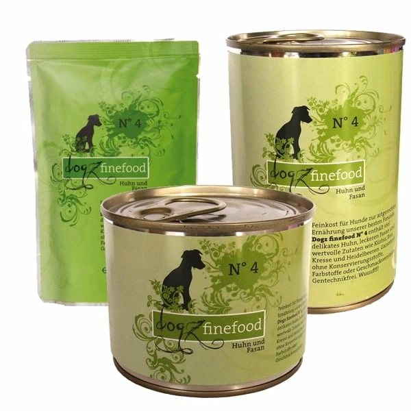 Dogz Finefood No. 4 Huhn & Fasan – Bild 2