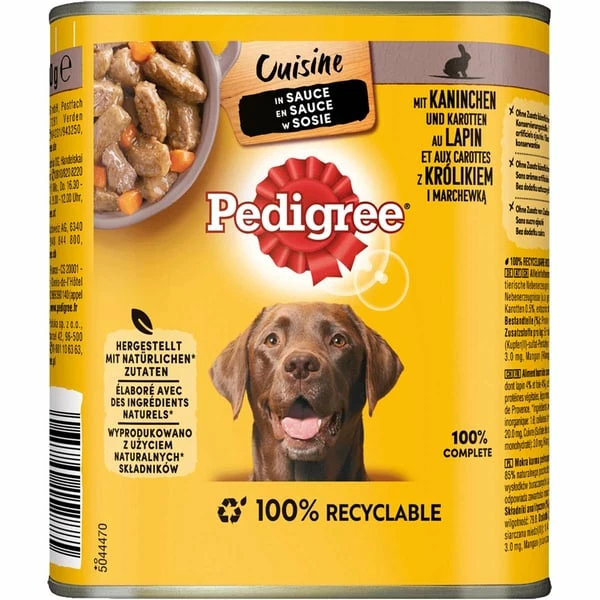 PEDIGREE Cuisine Sauce Kaninchen & Karotten – Bild 2
