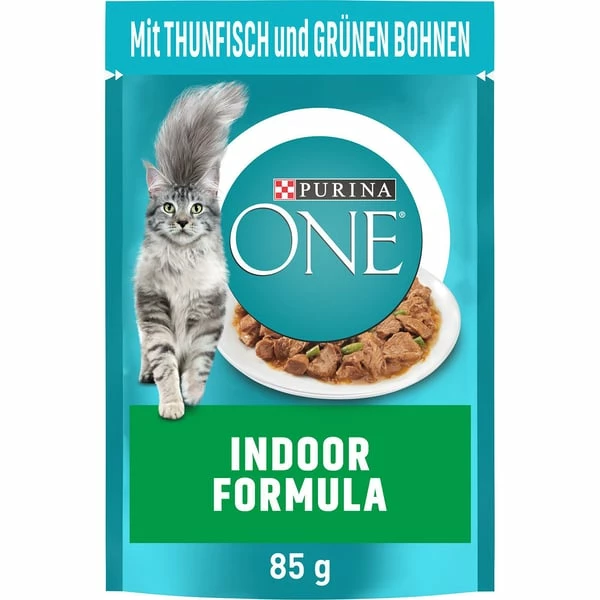 PURINA ONE INDOOR FORMULA In Sauce Thunfisch 26x85g