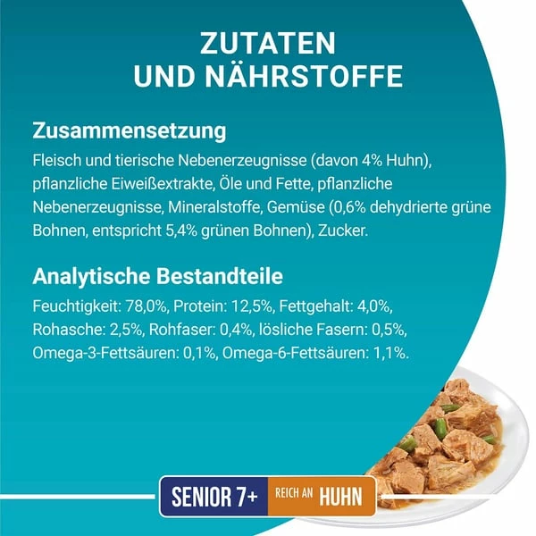 PURINA ONE SENIOR 7+ In Sauce Huhn – Bild 6