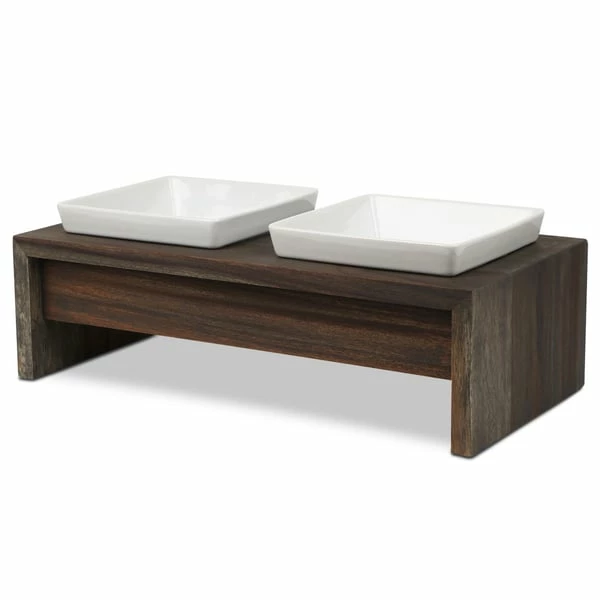 Replus Futterstation Meshidai Doppelnapf Schiefer â Bild 2