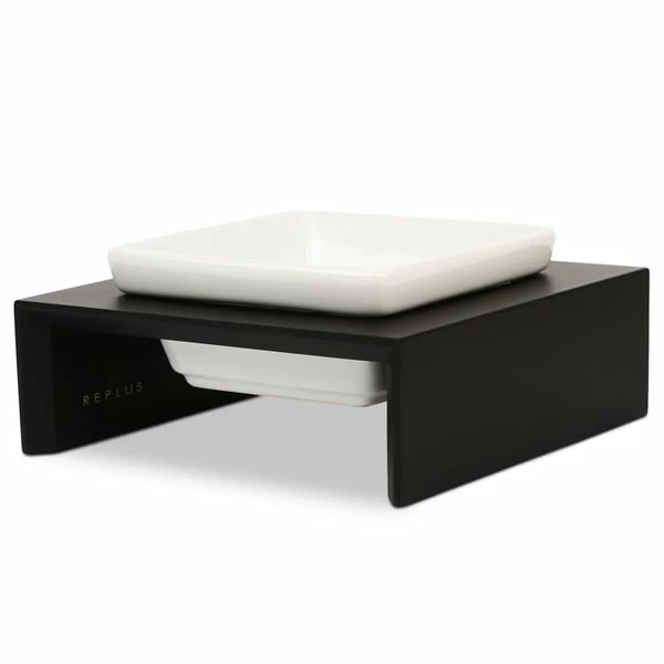 Replus Futterstation Meshidai Einzelnapf Schwarz - â Bild 2