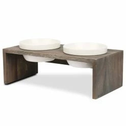 Wolters Cat & Dog Replus Gohan Doppelnapf In Schiefer