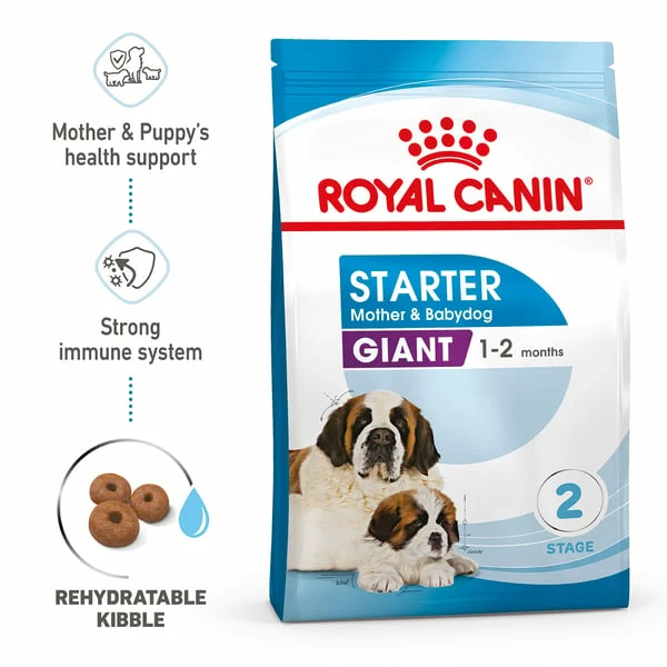 ROYAL CANIN GIANT Starter Für Tragende Hündin Und Welpen Sehr Großer Rassen