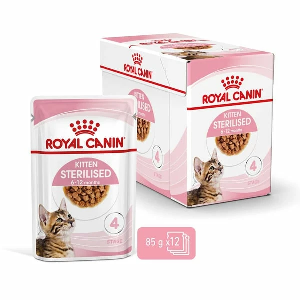 ROYAL CANIN KITTEN STERILISED In Soße Nassnahrung Für Kastrierte Kätzchen Ab 6 Monaten – Bild 10
