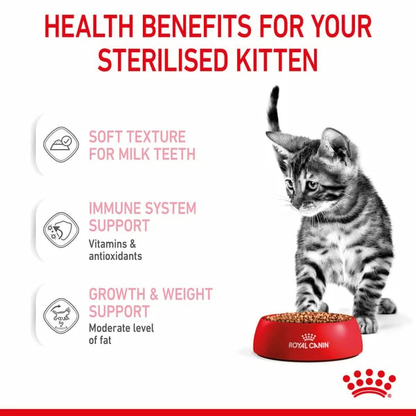 ROYAL CANIN KITTEN STERILISED In Soße Nassnahrung Für Kastrierte Kätzchen Ab 6 Monaten – Bild 3
